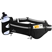 MOSSLIAN Riñonera Running- Cinturón Running Belt Deportivo para Cintura para Correr- Pasear Perros- Correr Fitness Viaje…